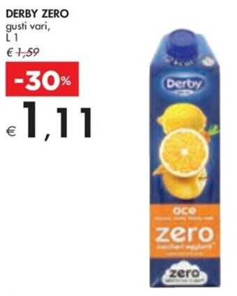 Bennet DERBY ZERO gusti vari, L1 offerta