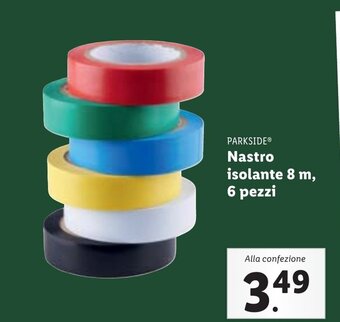 PARKSIDEⓇ Nastro isolante 8 m, 6 pezzi