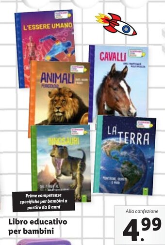 Lidl Libro educativo per bambini offerta