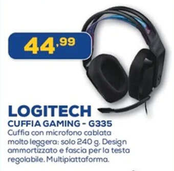 Euronics LOGITECH CUFFIA GAMING-G335 offerta