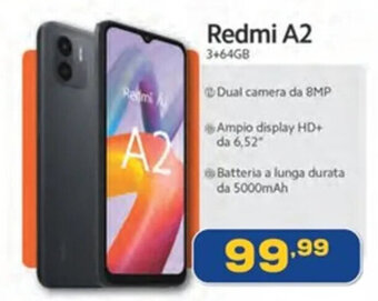 Euronics Xiaomi Redmi A2 3+64GB offerta
