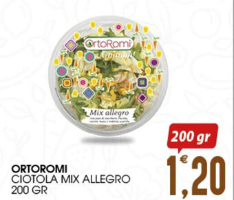 SpesAmica ORTOROMI CIOTOLA MIX ALLEGRO 200 GR offerta