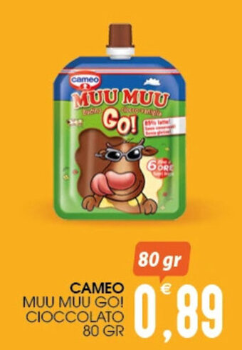 SpesAmica CAMEO MUU MUU GO! CIOCCOLATO 80 GR offerta