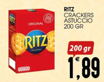 RITZ CRACKERS ASTUCCIO 200 GR