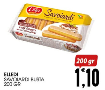 SpesAmica ELLEDI SAVOIARDI BUSTA 200 GR offerta