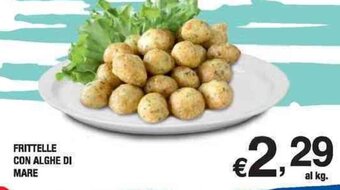 Orizzonte Supermercati FRITTELLE CON ALGHE DI MARE offerta