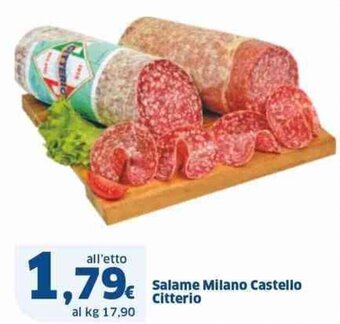 Sigma Salame Milano Castello Citterio offerta