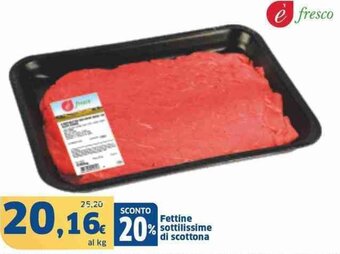 Sigma Fettine sottilissime di scottona offerta