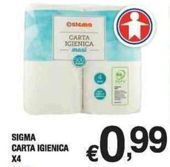 SIGMA CARTA IGIENICA X4