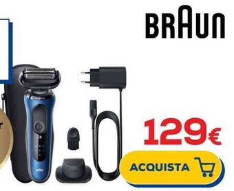 Euronics BRAUN RASOIO -SERIES 6 61-B1200S offerta