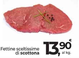 Supermercati Dok Fettine sceltissime di scottona offerta