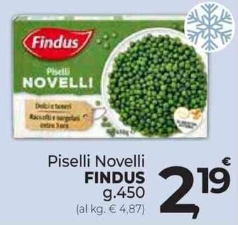 Piselli Novelli FINDUS g.450