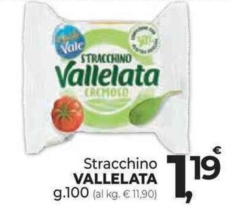 Supermercati Dok Stracchino VALLELATA g.100 offerta