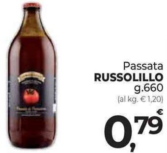 Supermercati Dok Passata RUSSOLILLO g.660 offerta