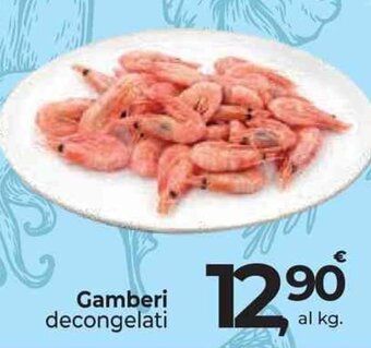 Supermercati Dok Gamberi decongelati offerta