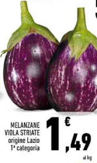 Conad MELANZANE VIOLA STRIATE offerta