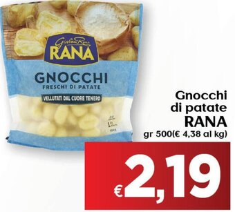 Maxi Supermercati Gnocchi di patate RANA gr 500 offerta