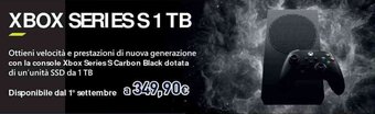 Unieuro XBOX SERIES S 1TB offerta