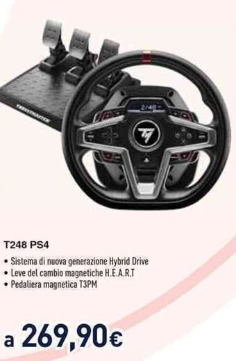 Unieuro THRUSTMASTER T248 PS4 offerta