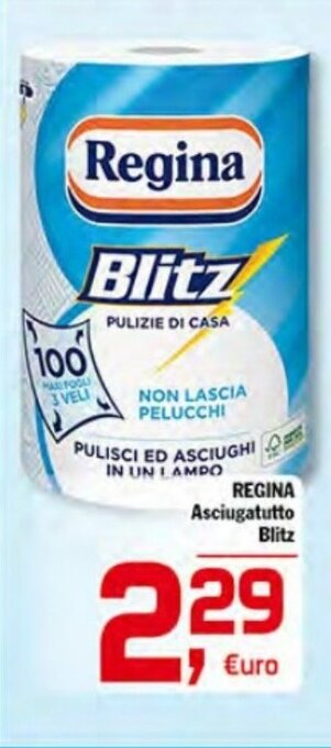 Punto é market REGINA Asciugatutto Blitz offerta