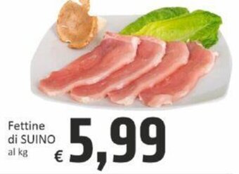 Paghi Poco Fettine di SUINO offerta