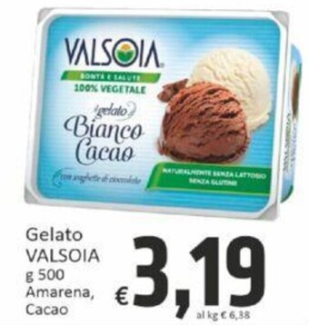 Paghi Poco Gelato VALSOIA g 500 offerta