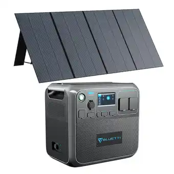Centrale elettrica portatile bluetti ac200p con pv350 pannello solare