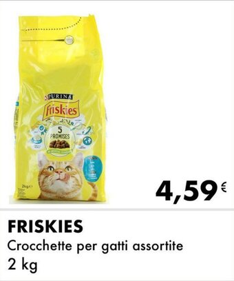 Iper Tosano FRISKIES Crocchette per gatti assortite 2 kg offerta