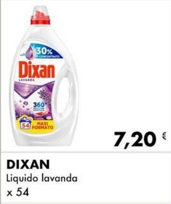 Iper Tosano DIXAN Liquido lavanda x 54 offerta
