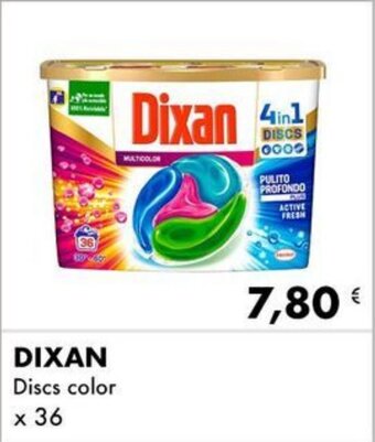 Iper Tosano DIXAN Discs color x 36 offerta