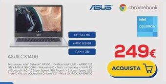 Euronics ASUS CX1400 offerta