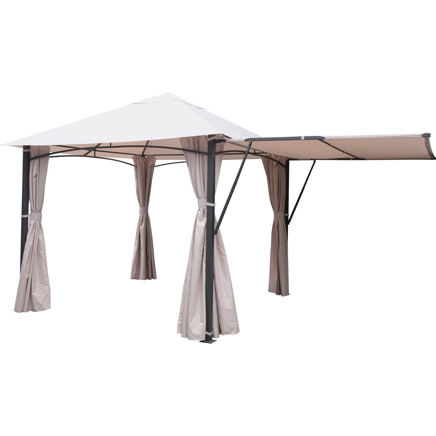 Gazebo estensibile 300x300x275 cm offerta di OBI