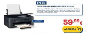 Euronics EPSON MULTIFUNZIONE - EXPRESSION HOME XP-2200 offerta