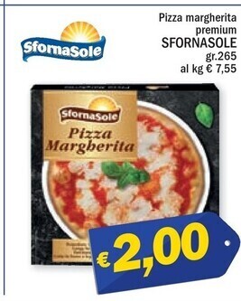 Ard Discount Sfornasole pizza margherita premium offerta