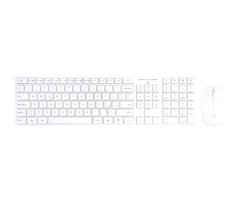 Unieuro Teklio twz8028 tastiera mouse incluso rf wireless qwerty bianco offerta