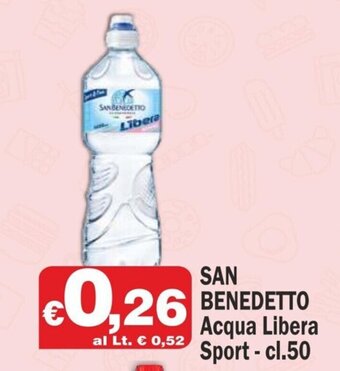 Primo Prezzo SAN BENEDETTO Acqua Libera Sport - cl.50 offerta
