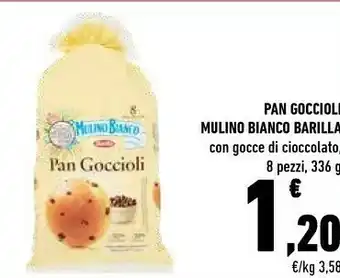 Conad Mulino Bianco Mulino Bianco - Pan Goccioli 336 g(ml) offerta