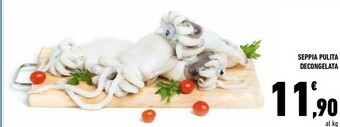 Conad Seppia Pulita Decongelata offerta