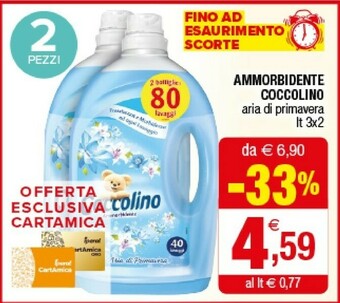 Iperal Coccolino Ammorbidente offerta