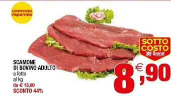 Iperal Scamone Di Bovino Adulto A Fette offerta
