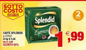 Iperal Splendid Caffe Espresso offerta