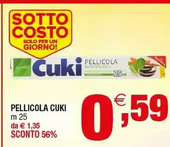 Iperal Cuki Pellicola 25 M offerta