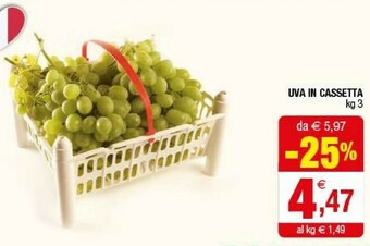 Iperal Uva In Cassetta offerta