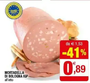 Iperal Mortadella Di Bologna Igp offerta