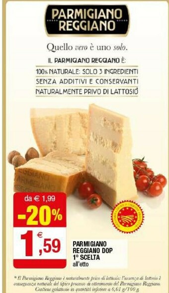 Iperal Parmigiano Reggiano Dop offerta