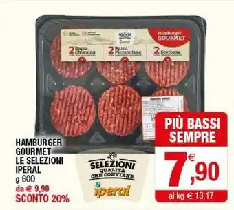 Iperal Iperal Hamburger Gourmet Le Selezioni offerta