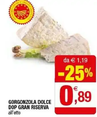 Iperal Gorgonzola Dolce Dop Gran Riserva offerta