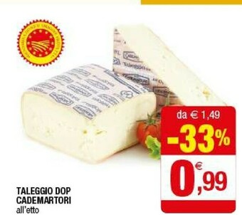 Iperal Cademartori Taleggio Dop offerta