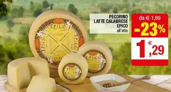 Pecorino Latte Calabrese Epico