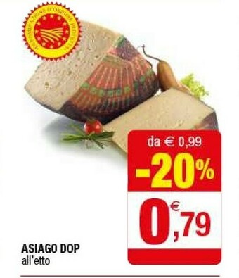 Iperal Asiago Dop offerta